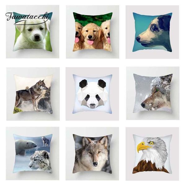 fuwatacchi animal printed cushion cover panda poppy wolf deer pillow cover decorative home sofa chair cute kitty pillowcase 2020
fuwatacchi animal printed cushion cover panda poppy wolf deer pillow cover decorative home sofa chair cute kitty pillowcase 2020