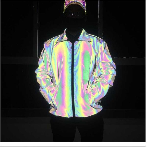 men / women new colorful reflective jacket outdoor mountaineering camping luminous warm clothes riding windproof waterproof top, Blue;black
men / women new colorful reflective jacket outdoor mountaineering camping luminous warm clothes riding windproof waterproof top, Blue;black
