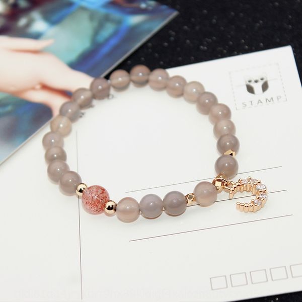 natural grey agate single ring thin bracelet women's crystal jewelry korean 14k gold pendant jewelrybracelet jewelrycovered moon pendan, Golden;silver
natural grey agate single ring thin bracelet women's crystal jewelry korean 14k gold pendant jewelrybracelet jewelrycovered moon pendan, Golden;silver
