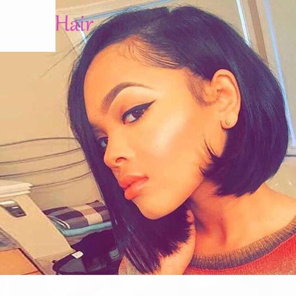 unprocessed peruvian malaysian bob straight wig full lace human hair wig with baby hair brazilian indian lace front wig for black women, Black;brown
unprocessed peruvian malaysian bob straight wig full lace human hair wig with baby hair brazilian indian lace front wig for black women, Black;brown