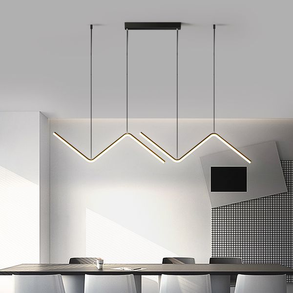 gold or black simple led chandelier modern kitchen island long hanging light dining bar office coffee restaurant pendant lamp
gold or black simple led chandelier modern kitchen island long hanging light dining bar office coffee restaurant pendant lamp