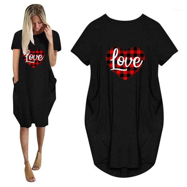 5xl plaid love print womens dresses casual summer short sleeve dresses valentines day womens designer dresses fashion, Black;gray
5xl plaid love print womens dresses casual summer short sleeve dresses valentines day womens designer dresses fashion, Black;gray
