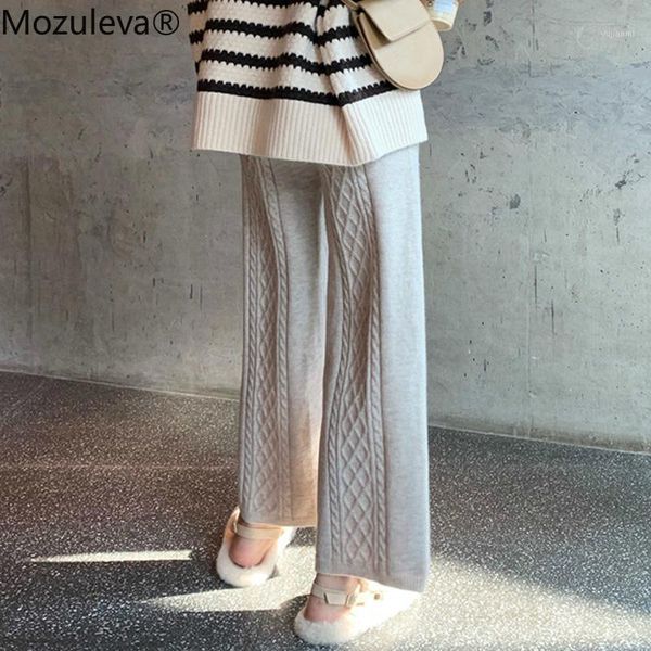 mozuleva 2019 autumn winter women knit wide legs pants casual high waist female long trousers thick straight ladies pants1, Blue
mozuleva 2019 autumn winter women knit wide legs pants casual high waist female long trousers thick straight ladies pants1, Blue