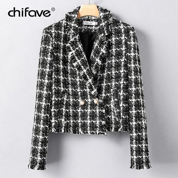 fashion tweed jacket coat 2018 autumn winter women fringe trim long sleeve plaid jackets female short plus size outwear chifave1, Black;brown
fashion tweed jacket coat 2018 autumn winter women fringe trim long sleeve plaid jackets female short plus size outwear chifave1, Black;brown