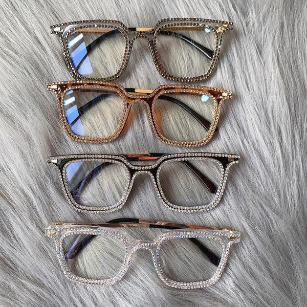 sunglasses retro reading glasses women luxury rhinestone decoration square clear lens fashion shades female uv protection oculos, White;black
sunglasses retro reading glasses women luxury rhinestone decoration square clear lens fashion shades female uv protection oculos, White;black