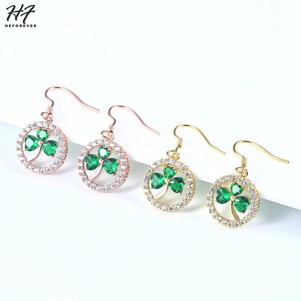 dangle & chandelier trendy clover piercing drop earrings for women girl yellow gold color green + cubic zirconia crystal fashion earings e13, Silver
dangle & chandelier trendy clover piercing drop earrings for women girl yellow gold color green + cubic zirconia crystal fashion earings e13, Silver
