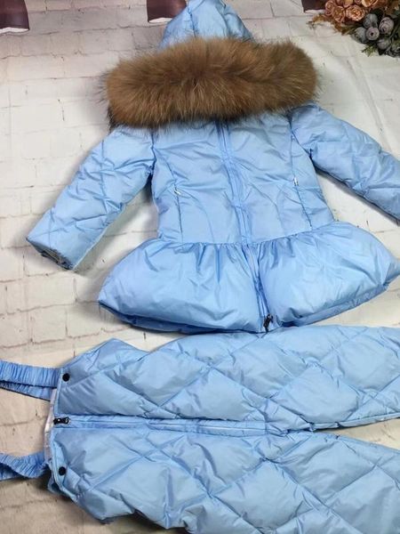 real raccoon fur winter jacket child suit jacket+pant twinset boy & girl ski suits children down jacket outerwear parka lj201124, Blue;gray
real raccoon fur winter jacket child suit jacket+pant twinset boy & girl ski suits children down jacket outerwear parka lj201124, Blue;gray