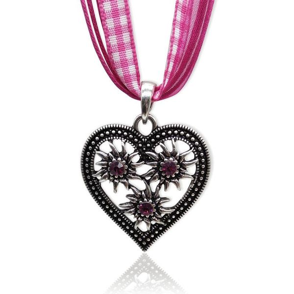 pendant necklaces qidiehua antique silver love heart edelweiss necklace women charm ribbon cord choker shiny rhinestone
pendant necklaces qidiehua antique silver love heart edelweiss necklace women charm ribbon cord choker shiny rhinestone