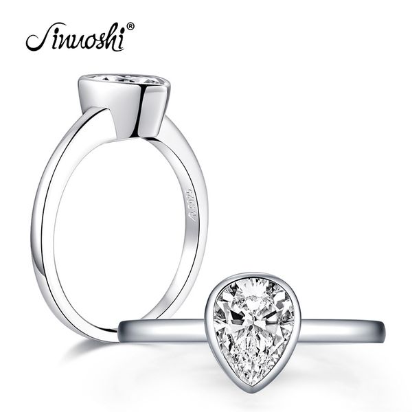 ainuoshi 925 sterling silver 1.250 ct pear cut bezel solitaire rings engagement simulated diamond wedding silver rings jewelry y200107, Slivery;golden
ainuoshi 925 sterling silver 1.250 ct pear cut bezel solitaire rings engagement simulated diamond wedding silver rings jewelry y200107, Slivery;golden