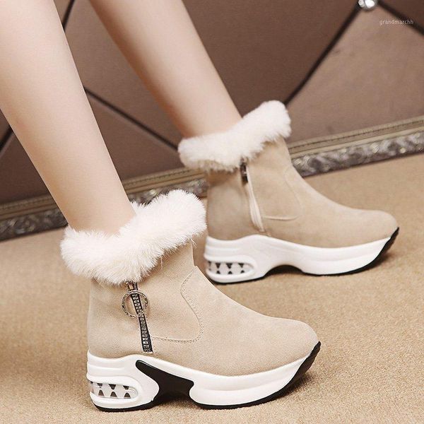 boots drop fashion zipper warm plush thick bottom fur sneakers women botas winter female faux suede platform snow boots1, Black
boots drop fashion zipper warm plush thick bottom fur sneakers women botas winter female faux suede platform snow boots1, Black
