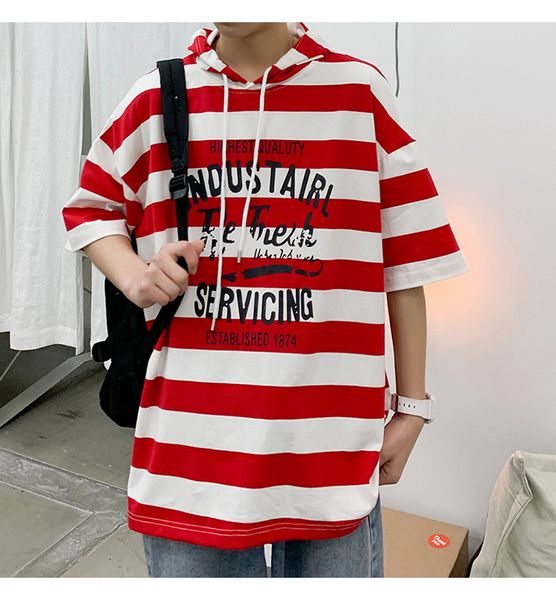 2021 the new short-sleeved summer stripe hoodies puzzle new mode men t-shirts hoodie occasional streetwear coat 4xl m7zj, Black
2021 the new short-sleeved summer stripe hoodies puzzle new mode men t-shirts hoodie occasional streetwear coat 4xl m7zj, Black