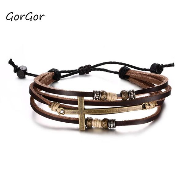 gorgor bracelets men alloy cortical materials pattern cross braided rope chain adjustable vintage popular accessories bl-150, Golden;silver
gorgor bracelets men alloy cortical materials pattern cross braided rope chain adjustable vintage popular accessories bl-150, Golden;silver