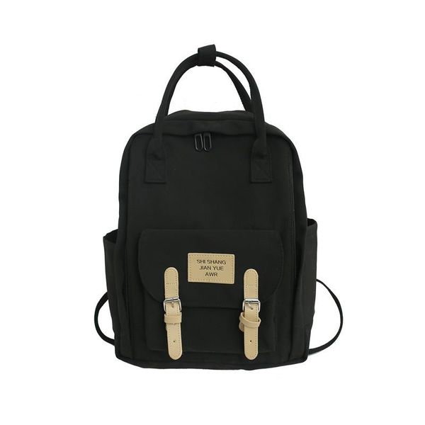 women canvas backpack with portable handle belt front pocket ladies college compus high middle school bag for teenager girl
women canvas backpack with portable handle belt front pocket ladies college compus high middle school bag for teenager girl