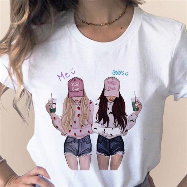 friends women funny tshirt girl cartoon tee harajuku short sleeve tee shirts female cute t shirt girls, White
friends women funny tshirt girl cartoon tee harajuku short sleeve tee shirts female cute t shirt girls, White