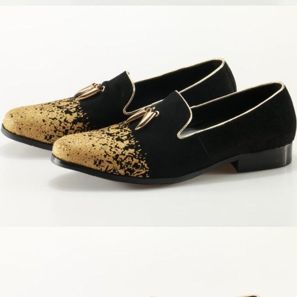 2020 mocassins italian shoes slip on velvet slippers tassel gold dress shoes men smoking loafers flats, Black
2020 mocassins italian shoes slip on velvet slippers tassel gold dress shoes men smoking loafers flats, Black