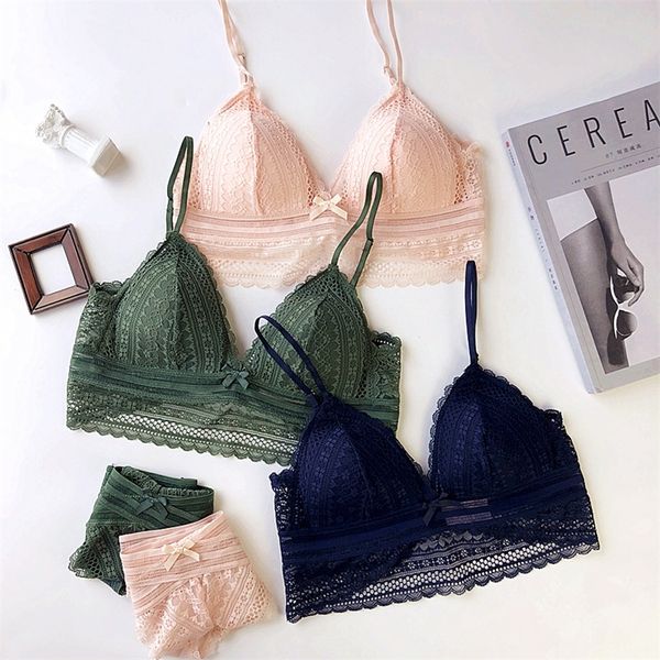 4 colors lace 3/4 cup thin cotton women wire bra and panty set transparent female underwear lingerie girls sleepwear lj201031, Red;black
4 colors lace 3/4 cup thin cotton women wire bra and panty set transparent female underwear lingerie girls sleepwear lj201031, Red;black