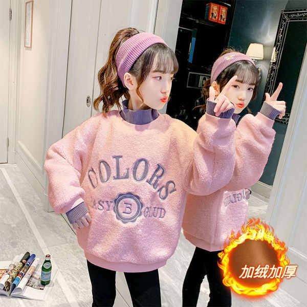 thickening with plush girls' autumn and sweater winter dayong 6 korean sle fur 9 children's 14-year-old girl's bottom coat, Black
thickening with plush girls' autumn and sweater winter dayong 6 korean sle fur 9 children's 14-year-old girl's bottom coat, Black