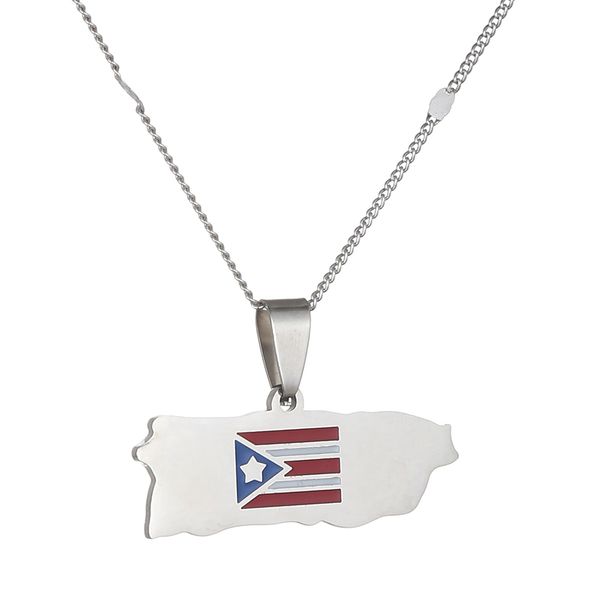 puerto rico map flag pendant necklaces gold color pr puerto ricans jewelry gifts, Silver
puerto rico map flag pendant necklaces gold color pr puerto ricans jewelry gifts, Silver
