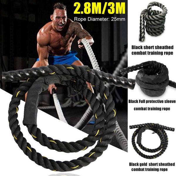 25mm fitness heavy jump rope crossfits weighted battle skipping ropes power training improve strength muscle fitness equipment
25mm fitness heavy jump rope crossfits weighted battle skipping ropes power training improve strength muscle fitness equipment