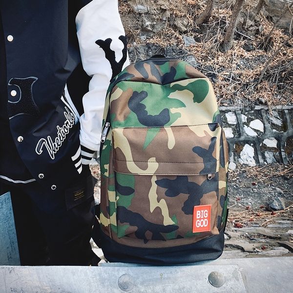 korean outdoor travel mountaineering oxford camouflage large capacity student schoolbag leisure sports backpack c1111
korean outdoor travel mountaineering oxford camouflage large capacity student schoolbag leisure sports backpack c1111