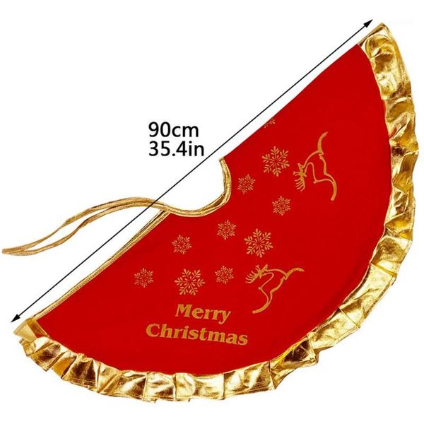 christmas decorations 90cm tree skirt santa claus red gold frame rug year merry party decoration 1pc1
christmas decorations 90cm tree skirt santa claus red gold frame rug year merry party decoration 1pc1