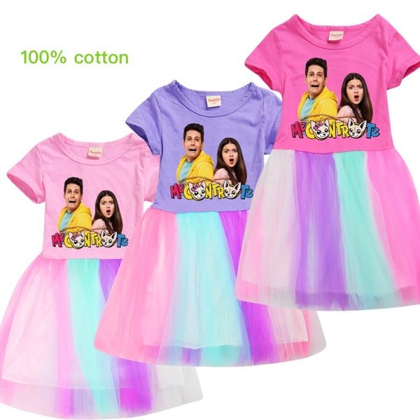 girls spring dress cartoon cute cotton animal print me contro te 2020 summer girl dresses elegant suit teenage kids barnakjol t200624, Red;yellow
girls spring dress cartoon cute cotton animal print me contro te 2020 summer girl dresses elegant suit teenage kids barnakjol t200624, Red;yellow