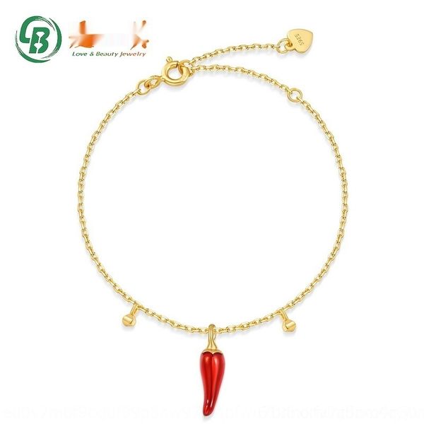 kycr8 2020 pepper new pure braceletbracelet braceletsilver bracelet women's 925 silver plated string gold drop red oil enamel 9k hand r, Golden;silver
kycr8 2020 pepper new pure braceletbracelet braceletsilver bracelet women's 925 silver plated string gold drop red oil enamel 9k hand r, Golden;silver