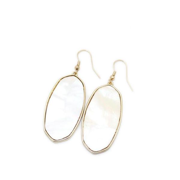 s935 fashion jewelry oval abalone shell earrings leop sqcycr new_dhbest, Silver
s935 fashion jewelry oval abalone shell earrings leop sqcycr new_dhbest, Silver