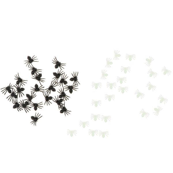 50pcs simulation spider insects bug model educational prank jokes toy party bag favor black & luminous glow in the dark
50pcs simulation spider insects bug model educational prank jokes toy party bag favor black & luminous glow in the dark