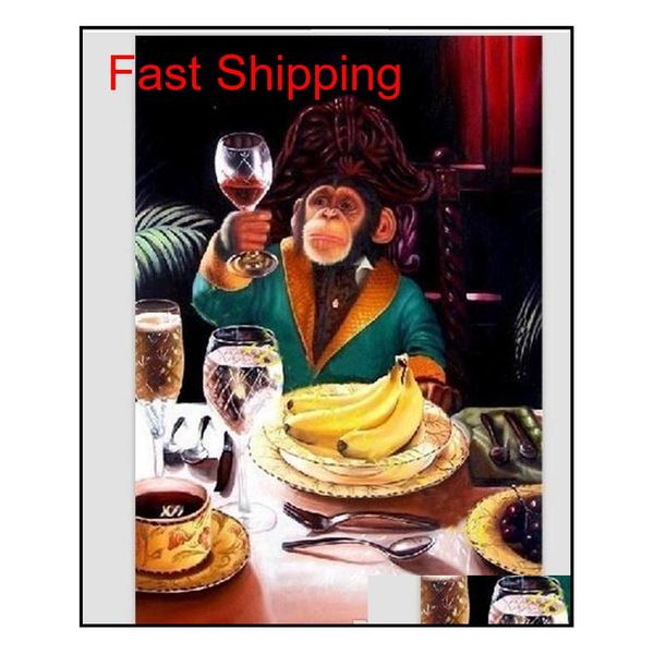 lovely monkey drinking wine handcraft animail arts oil painting on canvas for home wall d qylbst packing2010
lovely monkey drinking wine handcraft animail arts oil painting on canvas for home wall d qylbst packing2010
