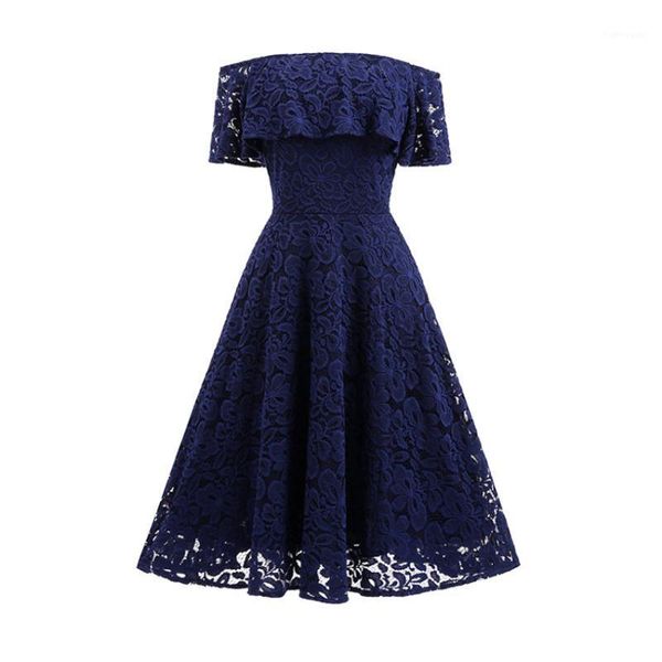 floral lace dress women ruffle sleeves off shoulder elegant party wedding dress retro robe big swing summer1, Black;gray
floral lace dress women ruffle sleeves off shoulder elegant party wedding dress retro robe big swing summer1, Black;gray