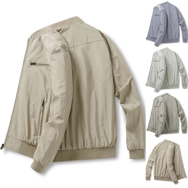 mens baseball jackets spring autumn casual bomber jacket male overcoat men fashion windbreaker mens jackets and coats streetwear, Black;brown
mens baseball jackets spring autumn casual bomber jacket male overcoat men fashion windbreaker mens jackets and coats streetwear, Black;brown