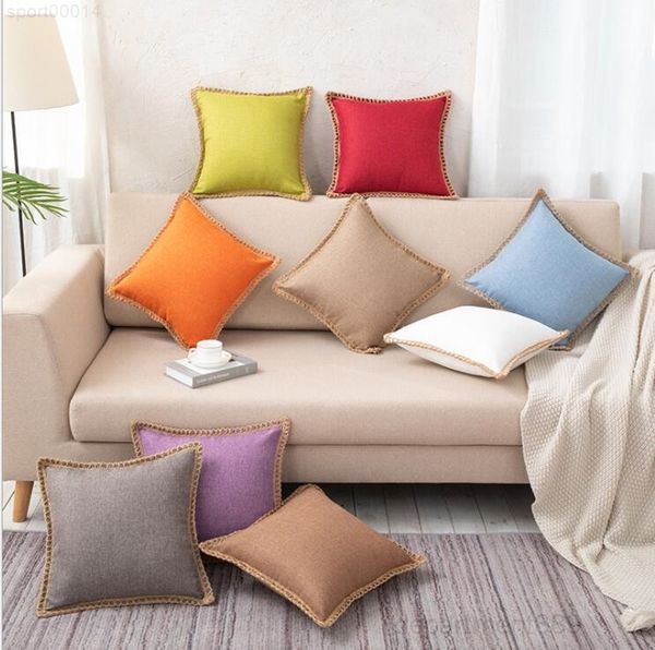 case cafe solid color linen pillowcase knitting bordure throw pillow cover home decoration nordic style sofa pillowcas dhe1067
case cafe solid color linen pillowcase knitting bordure throw pillow cover home decoration nordic style sofa pillowcas dhe1067