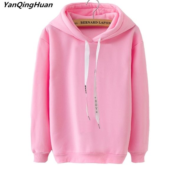 fashion winter women's hoodie warm long-sleeved casual pullover coat sweatshirt solid color hoodies loose sportswear y200915, Black
fashion winter women's hoodie warm long-sleeved casual pullover coat sweatshirt solid color hoodies loose sportswear y200915, Black