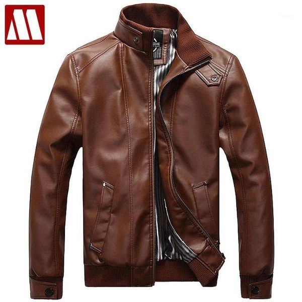 2021 new fashion male leather jacket plus size xxxl 4xl 5xl black brown mens mandarin collar pu coats leather biker jackets f0911
2021 new fashion male leather jacket plus size xxxl 4xl 5xl black brown mens mandarin collar pu coats leather biker jackets f0911
