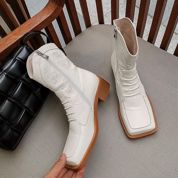 из натуральной кожи нового прибытия женщин способа boots удобная низкая пятка площади toe ботильоны простой zip зимняя женская обувь, Black
из натуральной кожи нового прибытия женщин способа boots удобная низкая пятка площади toe ботильоны простой zip зимняя женская обувь, Black