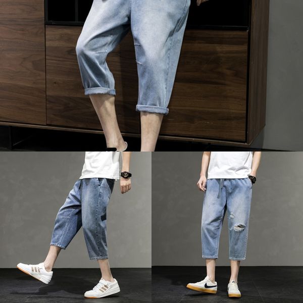 yhwt4 лето джинсового обрезанных шорт мужские прямые свободные брюки pantsshorts вскользь жир плюс плюс размера вскользь модная марка 8 очко, Blue
yhwt4 лето джинсового обрезанных шорт мужские прямые свободные брюки pantsshorts вскользь жир плюс плюс размера вскользь модная марка 8 очко, Blue