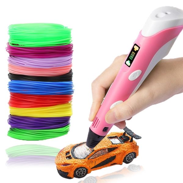 3d pen three d printer pen for drawing with plastic 100m pla/abs filament usb adapter creativity birthday gift original gifts y200428
3d pen three d printer pen for drawing with plastic 100m pla/abs filament usb adapter creativity birthday gift original gifts y200428