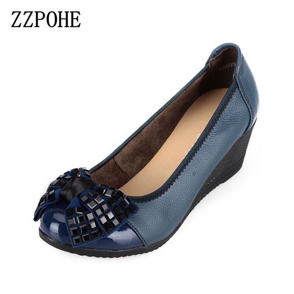 zzpohe autumn new women fashion high heels woman genuine leather wedge single shoes women work pumps shoes 1007, Black;white
zzpohe autumn new women fashion high heels woman genuine leather wedge single shoes women work pumps shoes 1007, Black;white