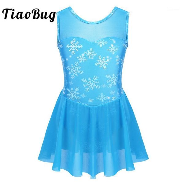 tiaobug kids dance wear sleeveless snowflake pattern mesh splice gymnastics leotard girls ballet costume figure skating dress1, Black;red
tiaobug kids dance wear sleeveless snowflake pattern mesh splice gymnastics leotard girls ballet costume figure skating dress1, Black;red