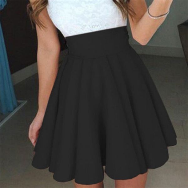 new women's pleated skirt high waist slim mini casual formal skirt party faldas mujer moda 2019 1014, Black
new women's pleated skirt high waist slim mini casual formal skirt party faldas mujer moda 2019 1014, Black