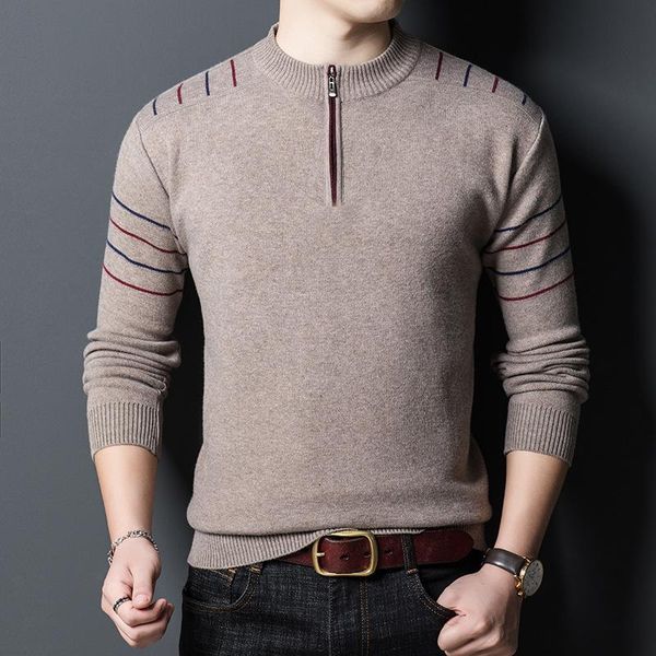 men's sweaters mens casual slim fit pullover long sleeve knitted sweater with half zipper round neck striped jumper business style, White;black
men's sweaters mens casual slim fit pullover long sleeve knitted sweater with half zipper round neck striped jumper business style, White;black