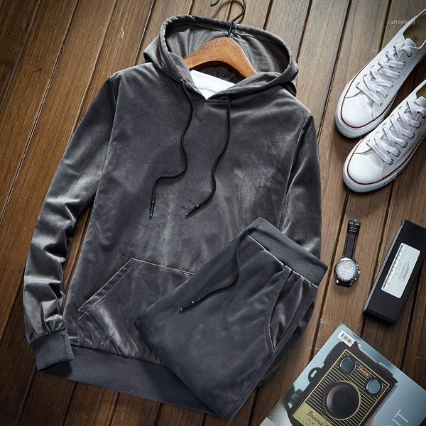 men's tracksuits spring autumn brand clothing mens tracksuit hoodies pant fashion casual grey black sweatsuit sets1, Gray
men's tracksuits spring autumn brand clothing mens tracksuit hoodies pant fashion casual grey black sweatsuit sets1, Gray