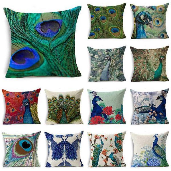 wzh peacock feather cushion cover 45x45cm linen decorative pillow cover sofa bed pillow case1
wzh peacock feather cushion cover 45x45cm linen decorative pillow cover sofa bed pillow case1
