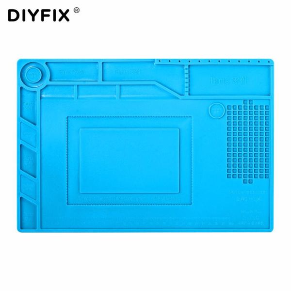 diyfix s150 magnetic silicone pad air gun station heat resistant insulation desk mat mobile phone bga soldering repair tool
diyfix s150 magnetic silicone pad air gun station heat resistant insulation desk mat mobile phone bga soldering repair tool