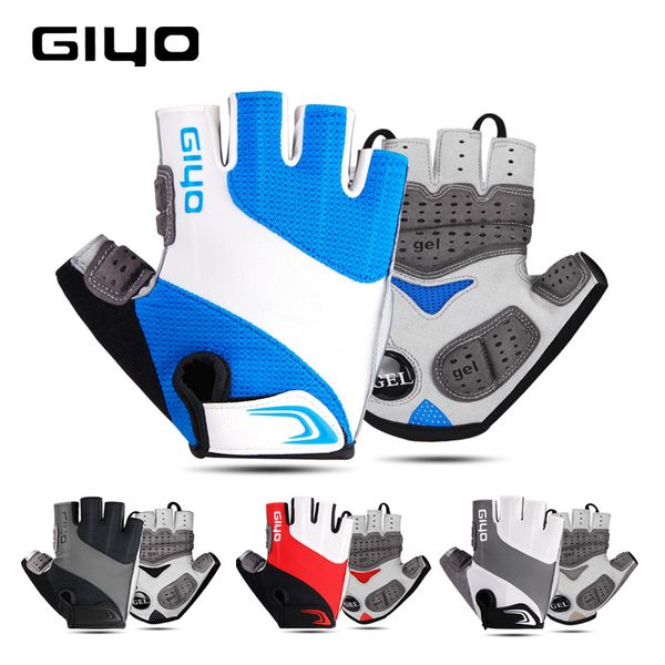 giyo half finger bicycle gloves gel breathable anti-slip outdoor gloves for men women mtb road racing riding cycling gloves 201020, Blue;gray
giyo half finger bicycle gloves gel breathable anti-slip outdoor gloves for men women mtb road racing riding cycling gloves 201020, Blue;gray