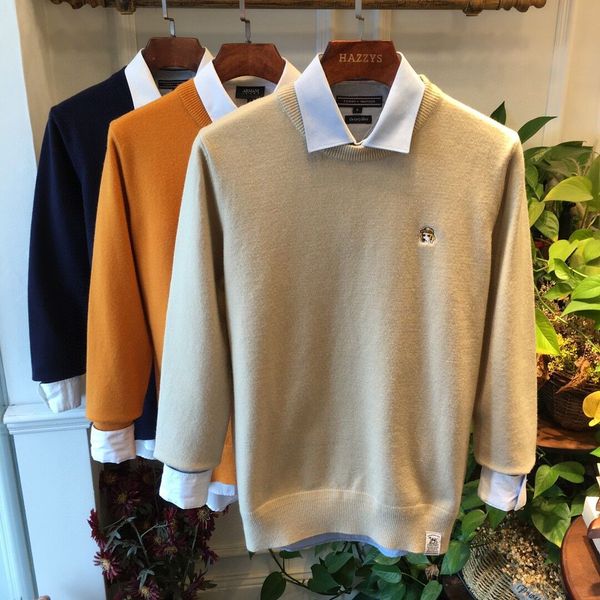 autumn and winter men's round-neck sweater practical soft sweater long-sleeved flower dog embroidery keep warm fashion brand, White;black
autumn and winter men's round-neck sweater practical soft sweater long-sleeved flower dog embroidery keep warm fashion brand, White;black