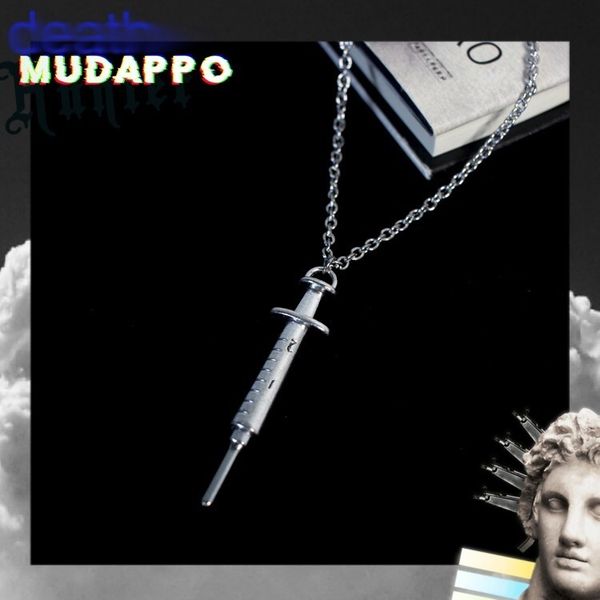 ins punk injection bounty pin cylinder versatile stainless steel chain tuku men's and women's necklaces, Silver
ins punk injection bounty pin cylinder versatile stainless steel chain tuku men's and women's necklaces, Silver