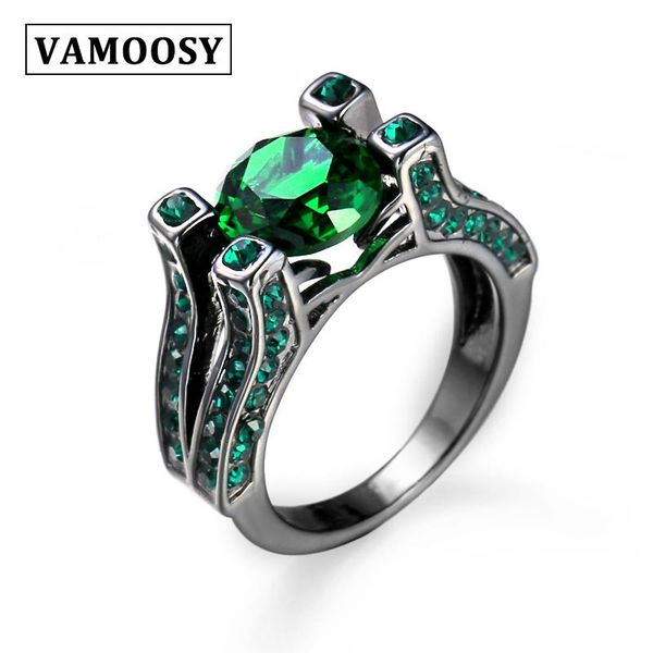 wedding rings vamoosy 2021 jewelry fashion women green zircon black color engagement party drop, Slivery;golden
wedding rings vamoosy 2021 jewelry fashion women green zircon black color engagement party drop, Slivery;golden
