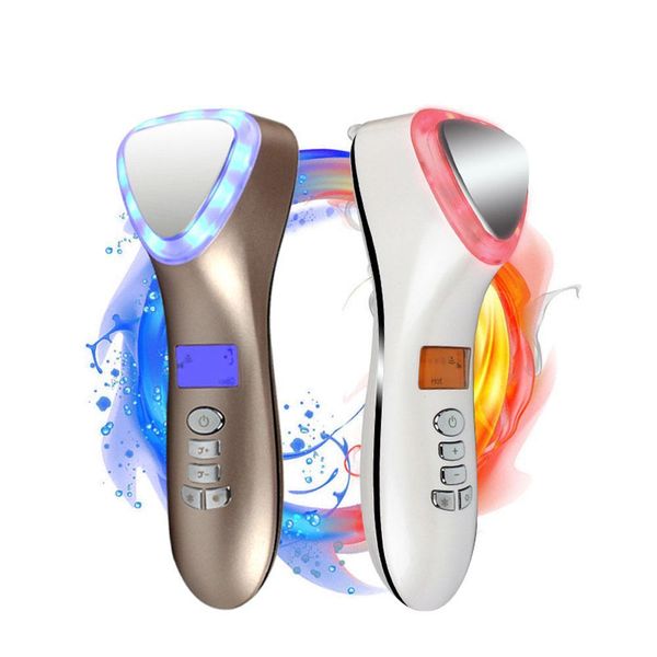 ultrasonic face lifting skin firming skin care tool cold hammer led light pn facial massager ultrasound spa beauty tool
ultrasonic face lifting skin firming skin care tool cold hammer led light pn facial massager ultrasound spa beauty tool